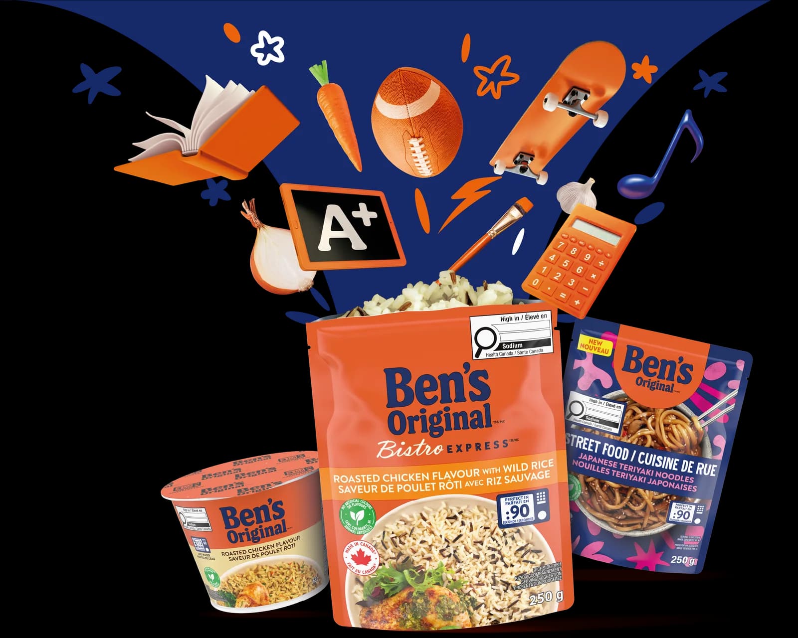 Three Ben's Original products